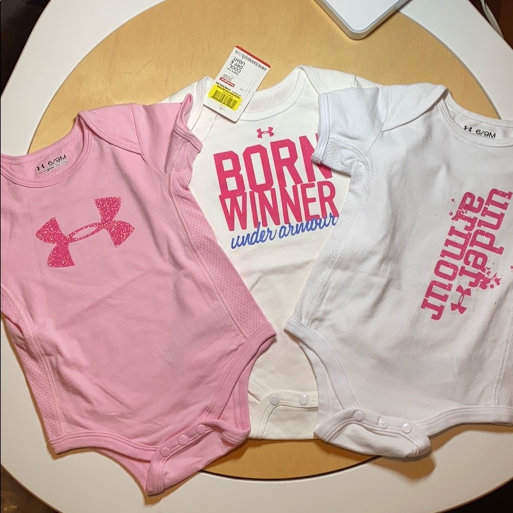 Baby heat gear under armour breathable onesies
